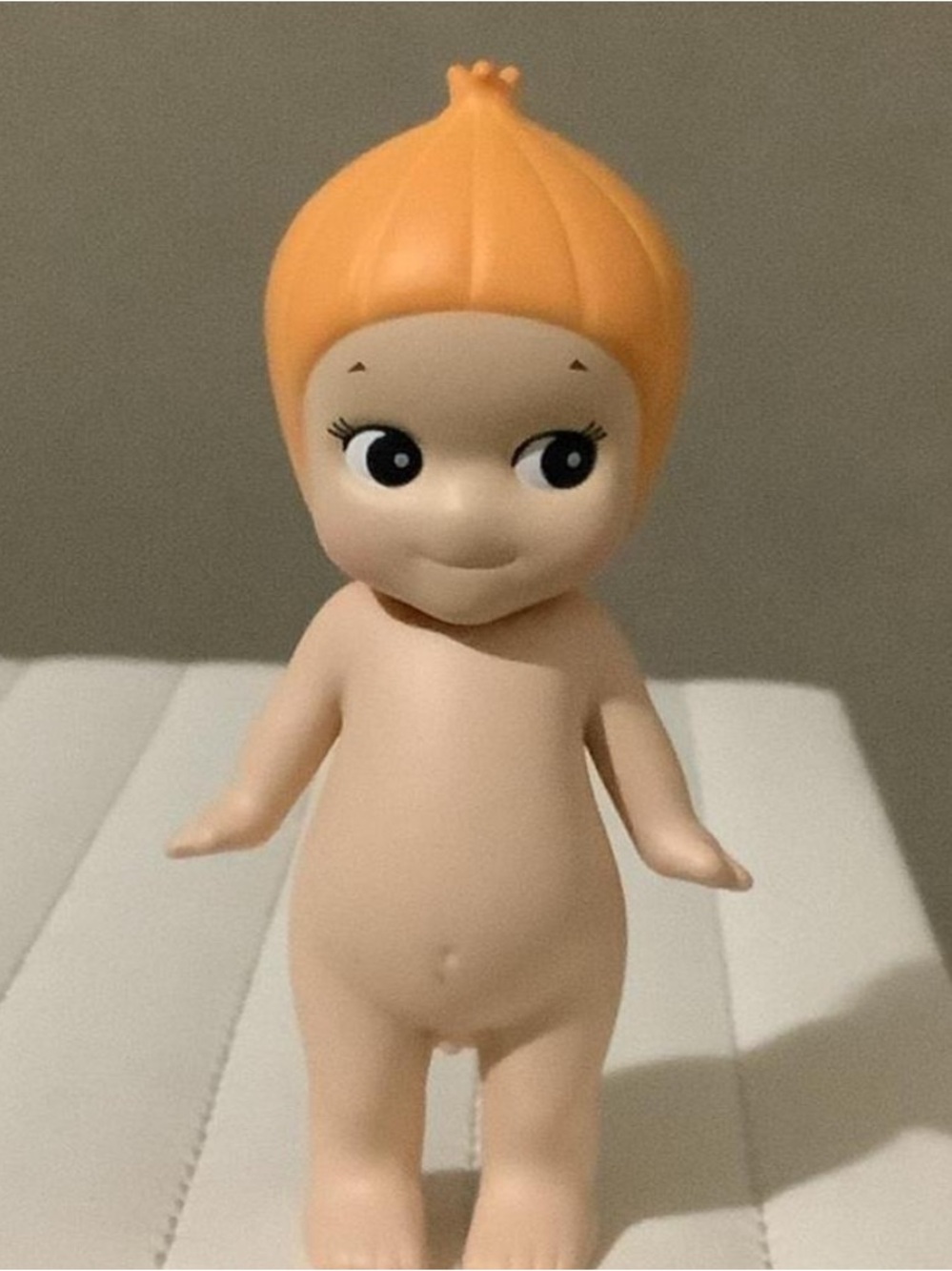 Orange-Haired Baby Doll Figure for Kids